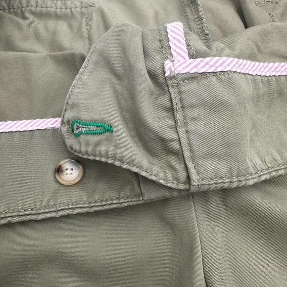 Tommy Hilfiger Capri Pants Womens Size 20 Olive Austin Fit Khaki 24.5” Inseam - Picture 6 of 15